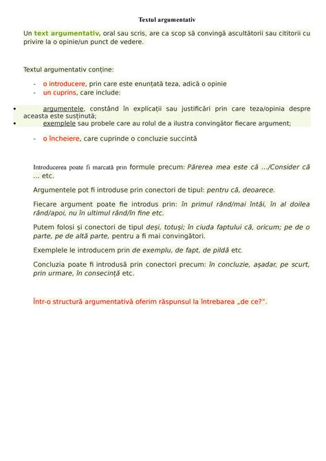 Text Argumentativ Despre Modestie