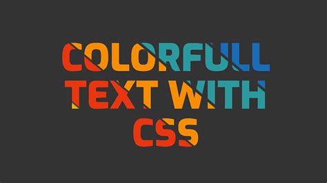 Text Color