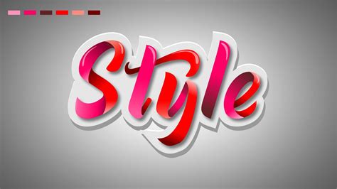 Text Effect Coreldraw