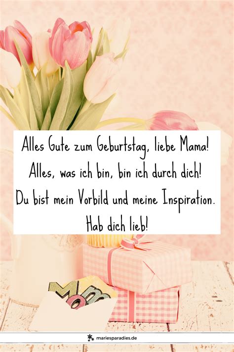 Text Geburtstagskarte Mama