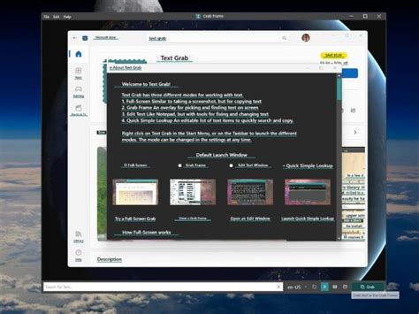 Text Grab 3.2 features and improvements