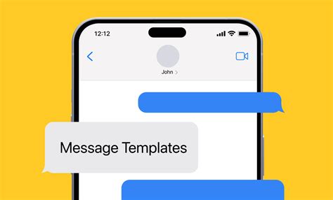 Text Message Template Printable Creator