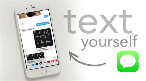 Text Yourself on iPhone