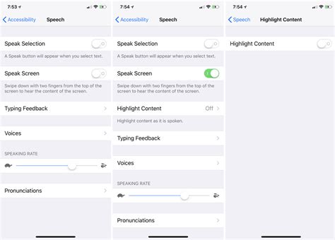 Text-to-speech iPhone