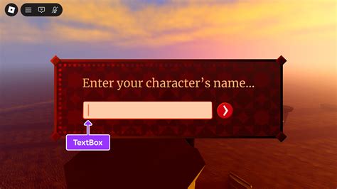TextBox | Documentation - Roblox Creator Hub