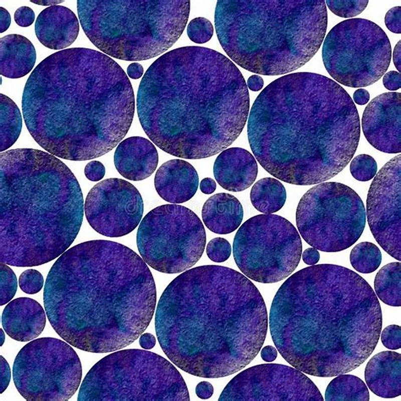 Textile Pattern With Round Spots