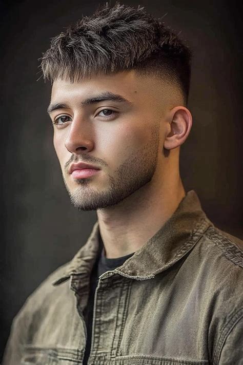 Textured Crop Hairstyle