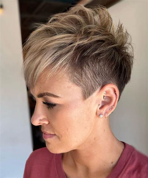 Textured Pixie with Undercut