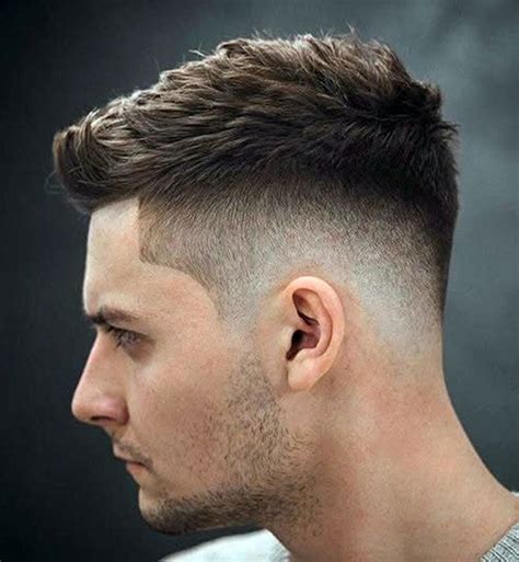 Textured Quiff with a Fade