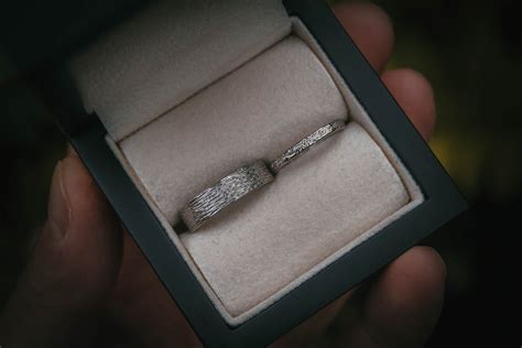 Textured and Engraved Bands