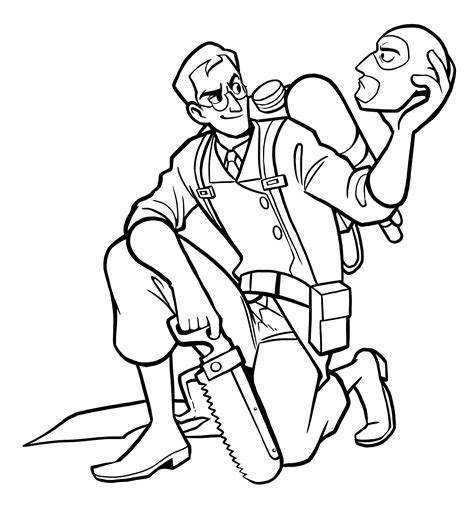 Tf2 Coloring Pages