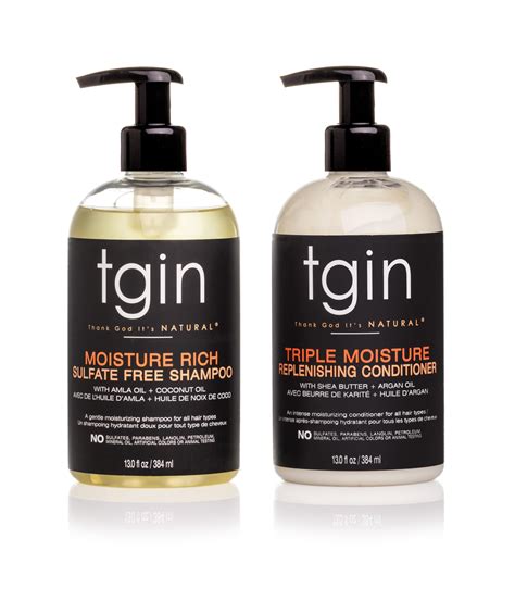 Tgin Shampoo Comparison Table