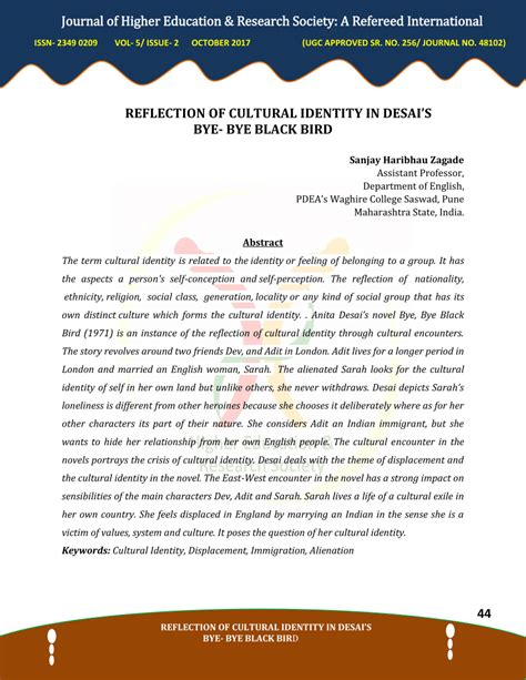 Thai Behavioral Patterns: A Reflection of Cultural Identity
