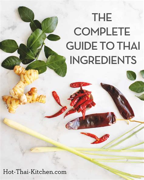 Thai Ingredients