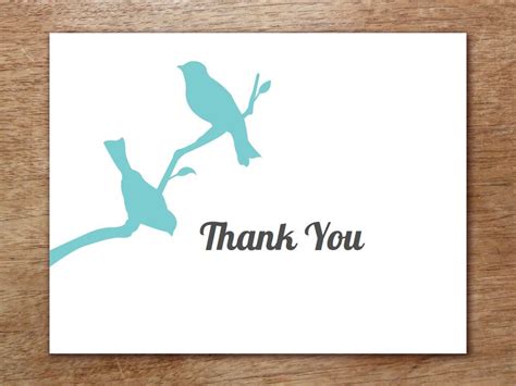 Minimalist Thank You Card Template
