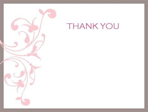 Thank You Wedding Thank You Note Gold Foil Card Size 3.5" x 5". Color
