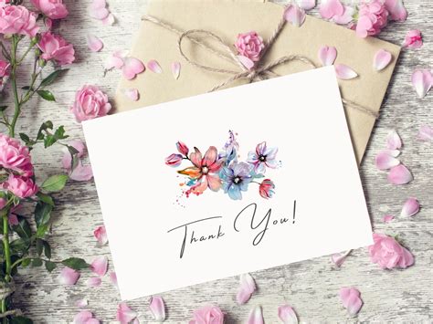Thank You Notes and Cards