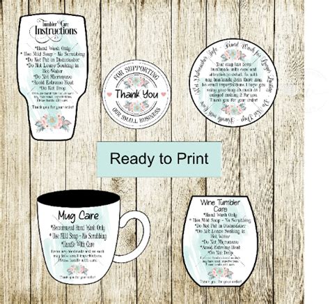 Download Thank You Stickers - Care Card DXF Files