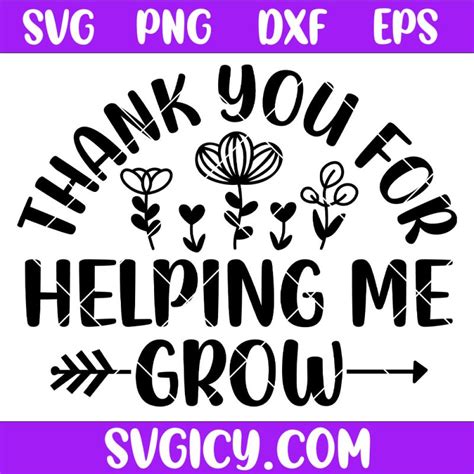 Download Thank You for Your Helping Me Grow... Cameo