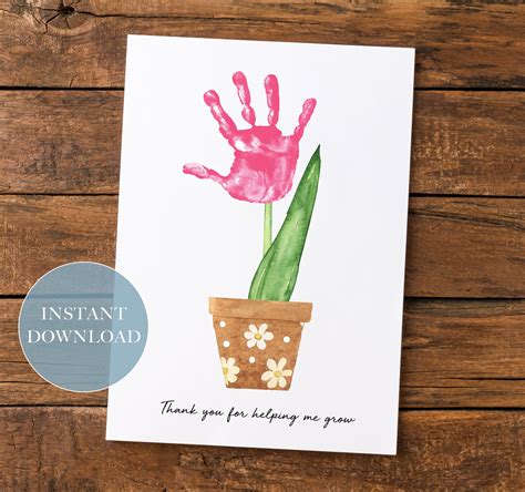 Download Thank You for Your Helping Me Grow... Crafts