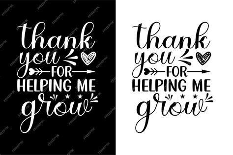 Download Thank You for Your Helping Me Grow... Files Free PSD Mockups