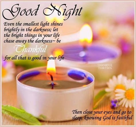 Thankful Good Night Quotes