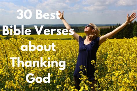 Thanking God In Advance Scriptures