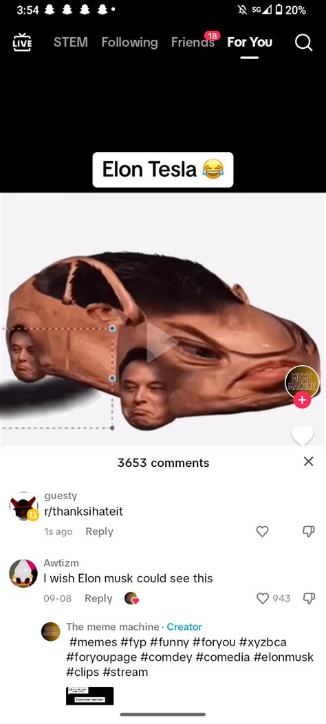 Thanks Elon, I hate it