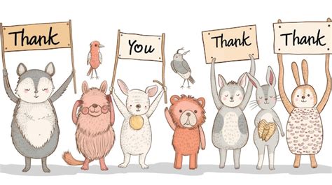Thanks For Listening Cute Animals