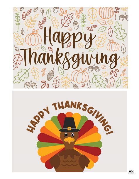 Thanksgiving Cards Free Printable