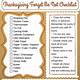 Thanksgiving Checklist Printable