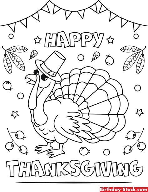 Thanksgiving Coloring Pages 3rd Grade