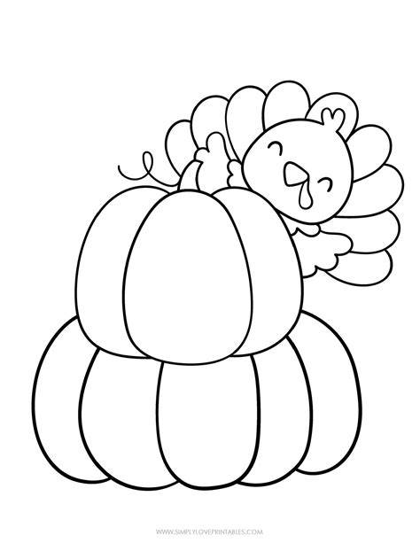 Thanksgiving Coloring Pages For Kids Fall
