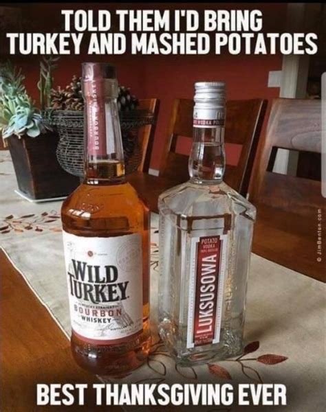 Thanksgiving Drunk Meme