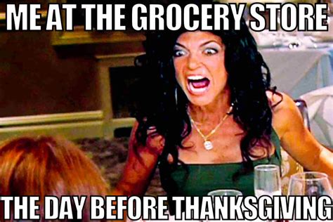 Thanksgiving Grocery Meme