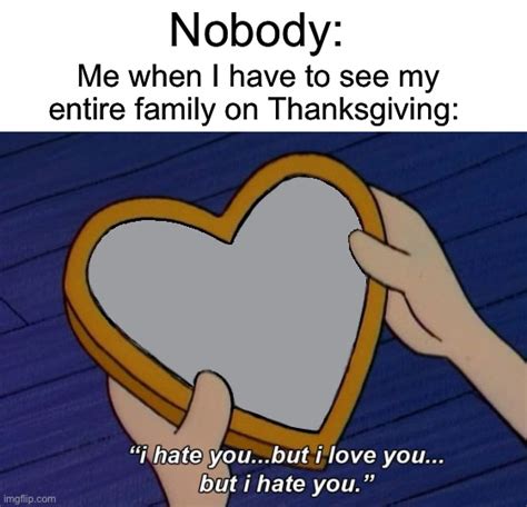 Thanksgiving Hate Meme