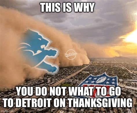 Thanksgiving Lions Meme