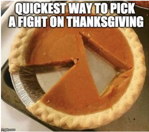 Thanksgiving Meme Pie