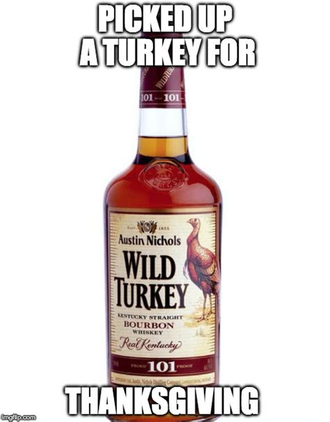 Thanksgiving Meme Wild Turkey