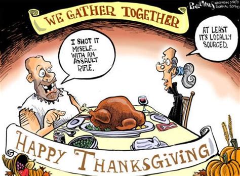 Thanksgiving Newspaper Meme
