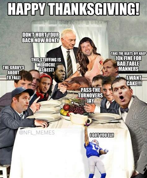 Thanksgiving Nfl Meme