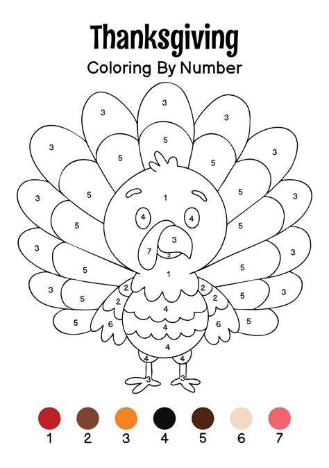 Thanksgiving Pages To Color