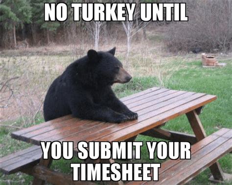 Thanksgiving Time Card Meme