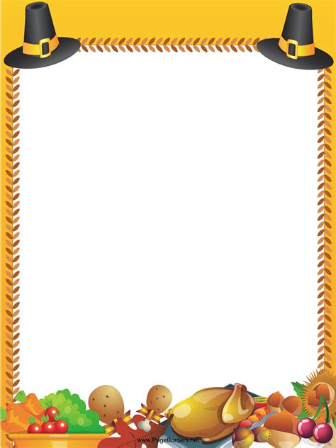 Thanksgiving Word Template