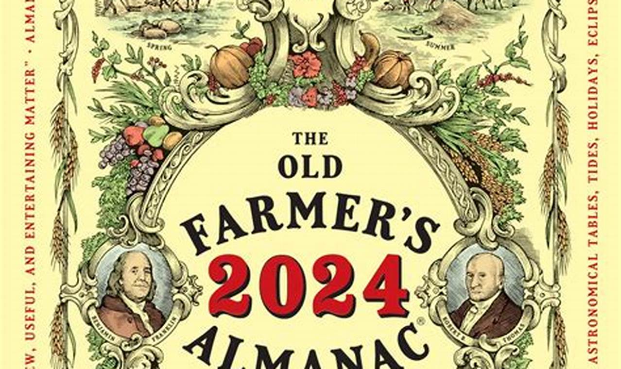 The 2024 Farmers' Almanac: What'S Inside?