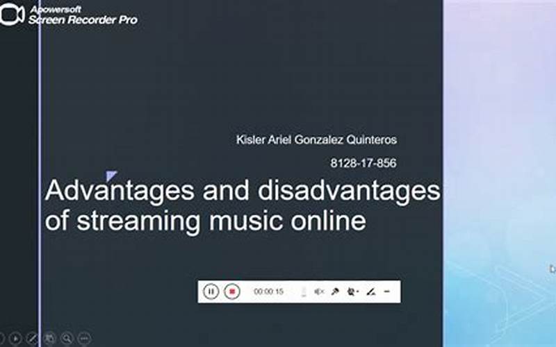 The Advantages And Disadvantages Of Music Streaming Apps