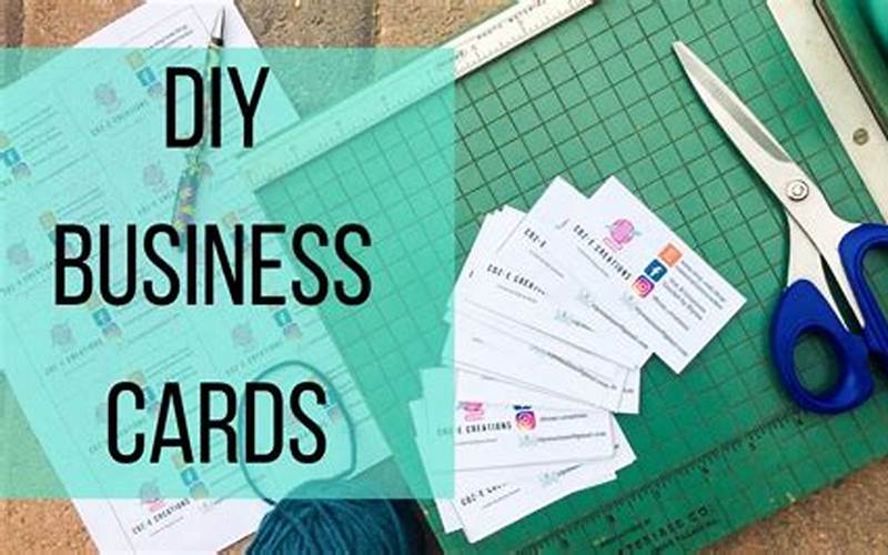 The Basics Of Building Your Own Business Cards