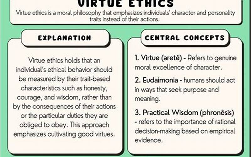 The Benefits Of Virtue