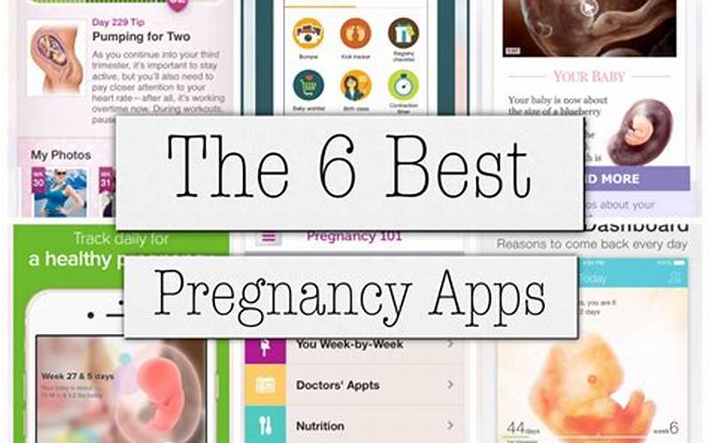 The Best Apps For Pregnancy