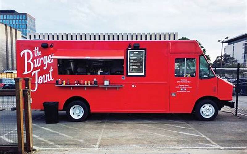 The Burger Joint Houston Food Truck